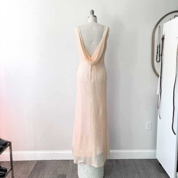 Christina Wu • Sequin Sleeveless Gown • 8 - Picture 4 of 7